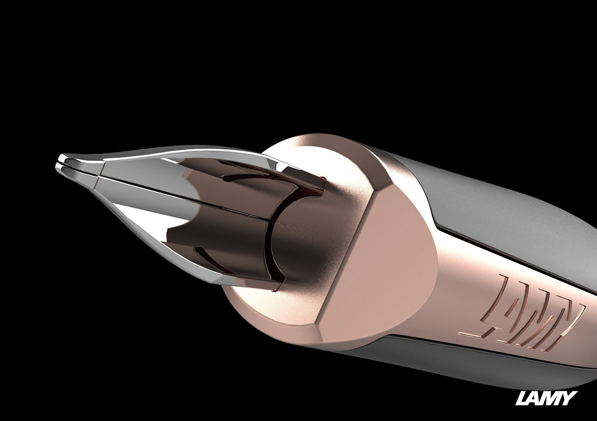 lamy pen concept slide Ergonomics
