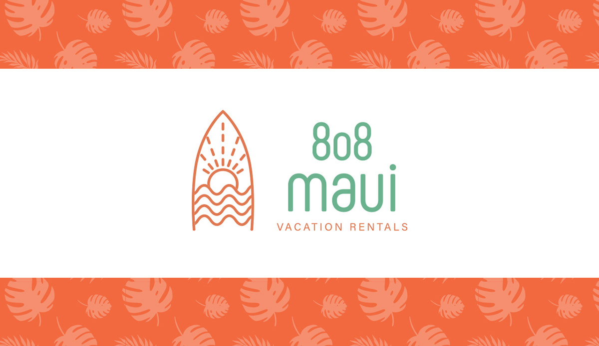 vacation rental hotel design HAWAII Hawaiian restaurant brand identity visual identity Brand Design beach