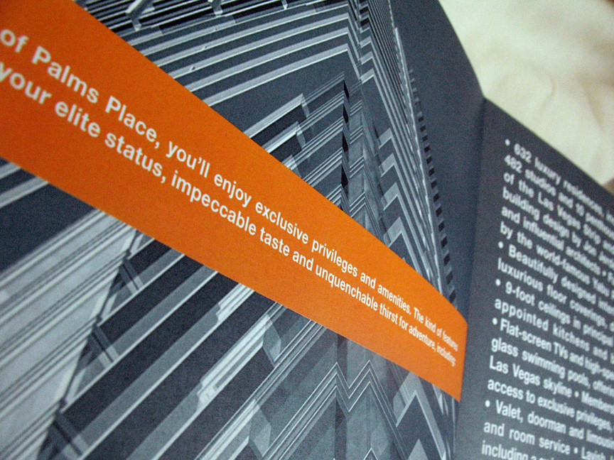The Palms Palms Place Condominiums Las Vegas contemporary brochure