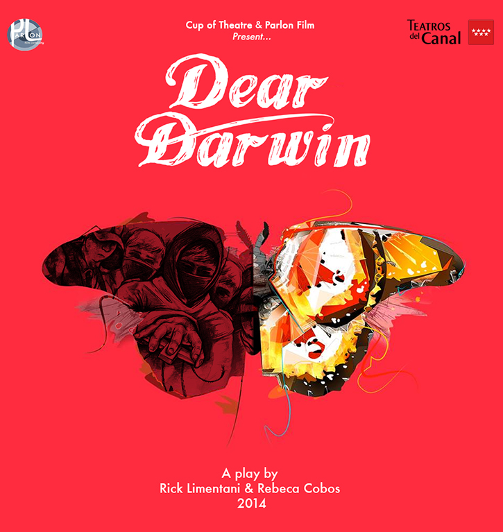 Dear Darwin manning Theatre canal Bullying moth butterfly comic graphic novel animations poster design gang logo