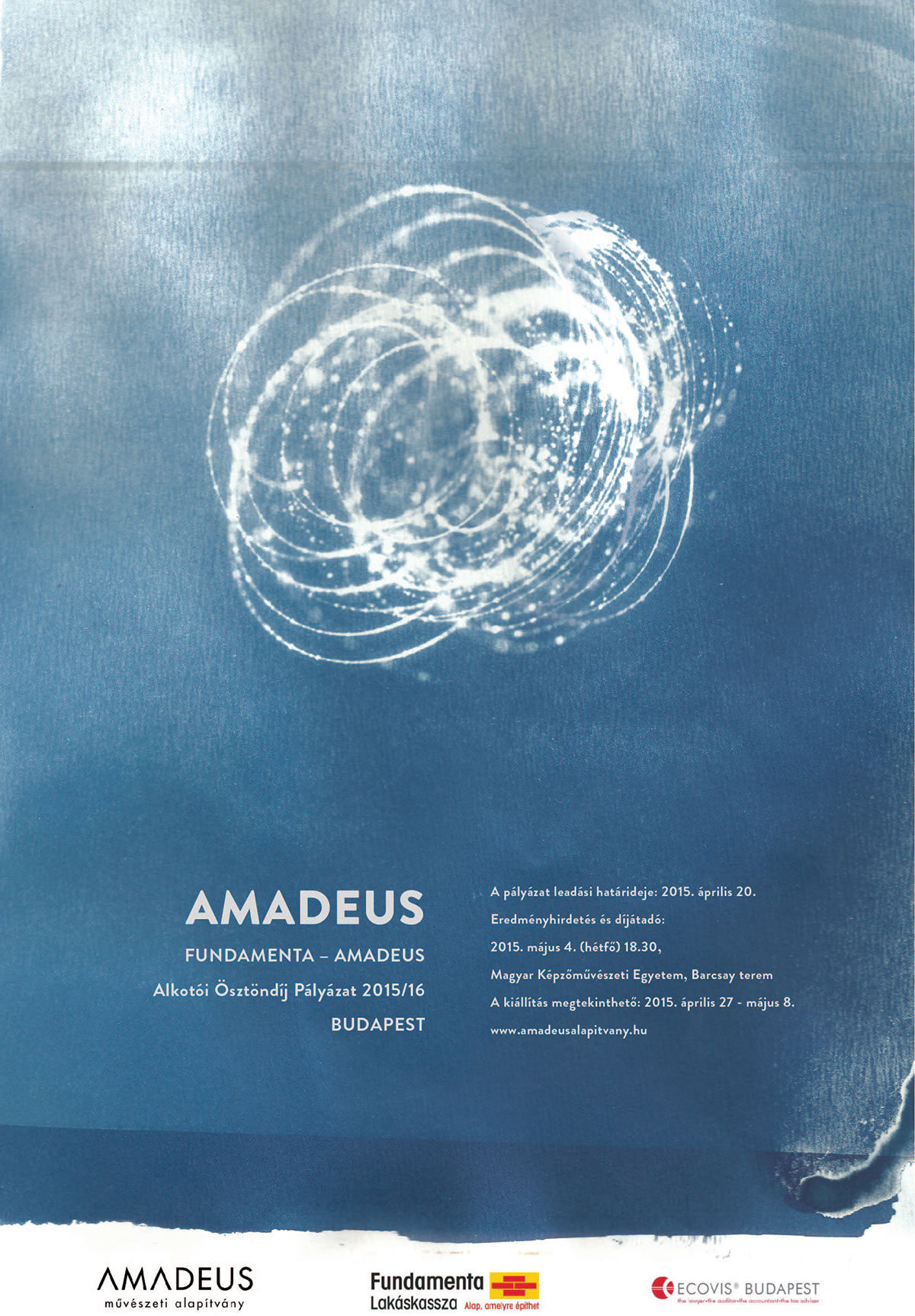cyanotype plakat könyv book week paper