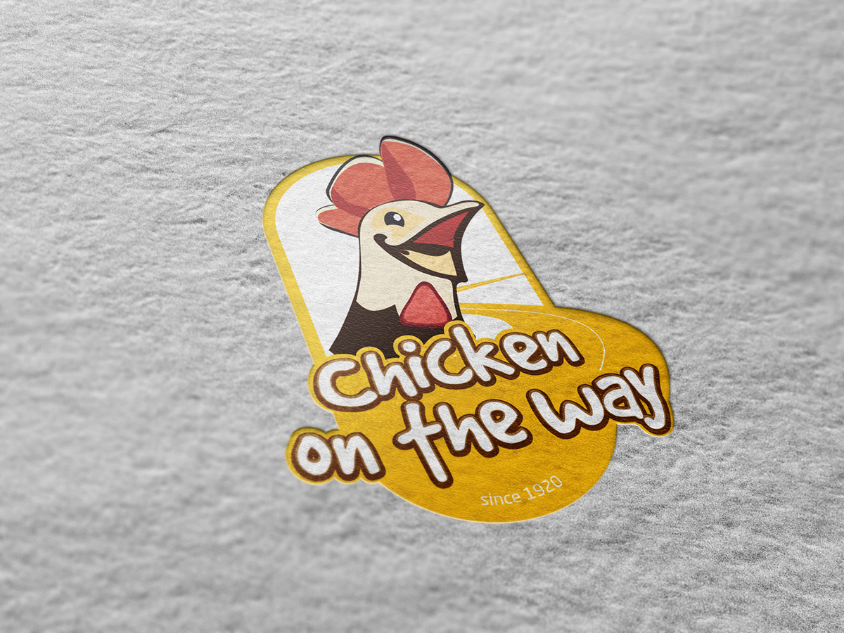 logo design chicken fried chicken