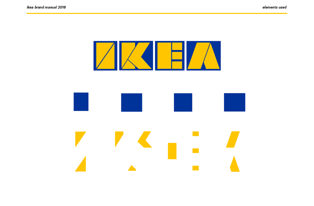 ikea brand guide Corporate Identity manual Corporate Identity Manual branding  art direction 