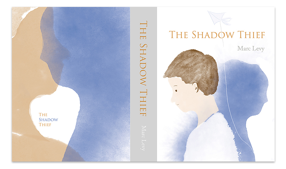 bookcover the shadow thief Love story Kite shadow