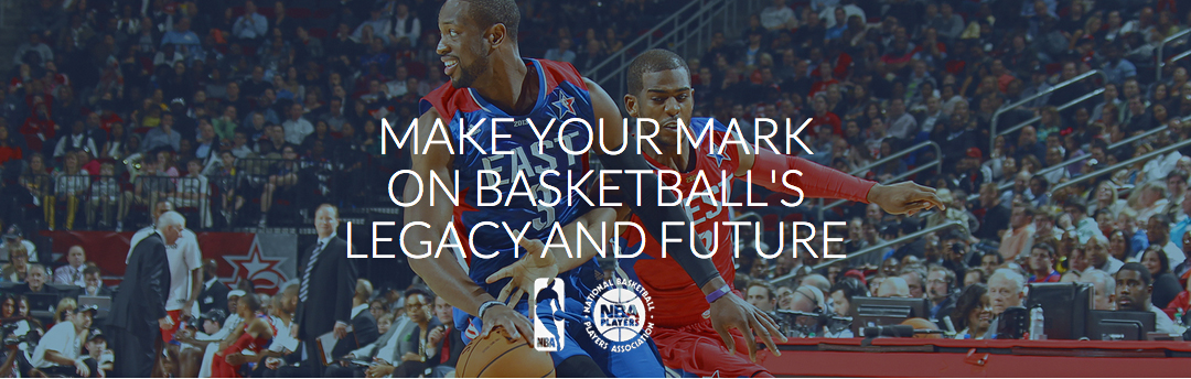 logo NBA basketball design sports NBPA union brand