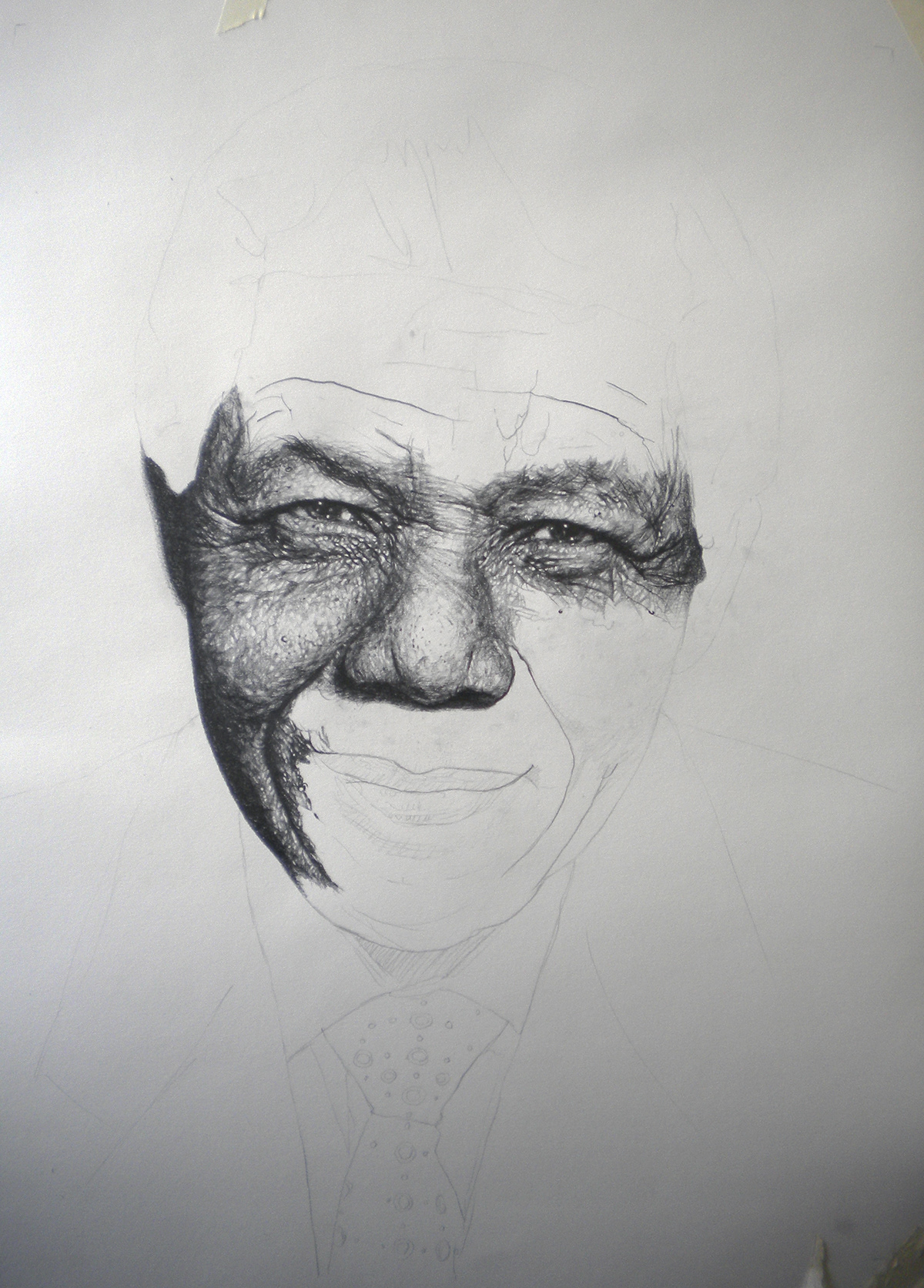 Nelson Mandela madiba portrait