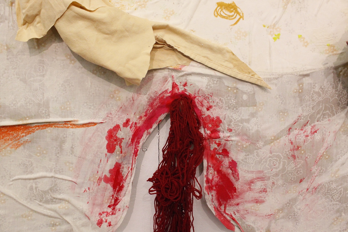 menstruation woman period blood creature