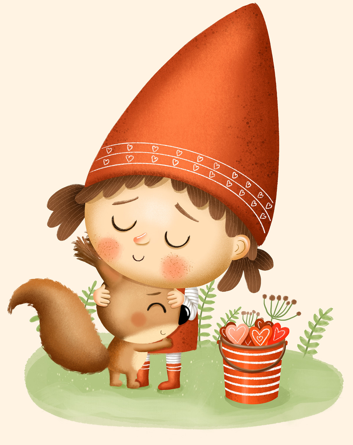 animals ChildrenIllustration cute dressmaker elf owl rabbit toys wood Christmas