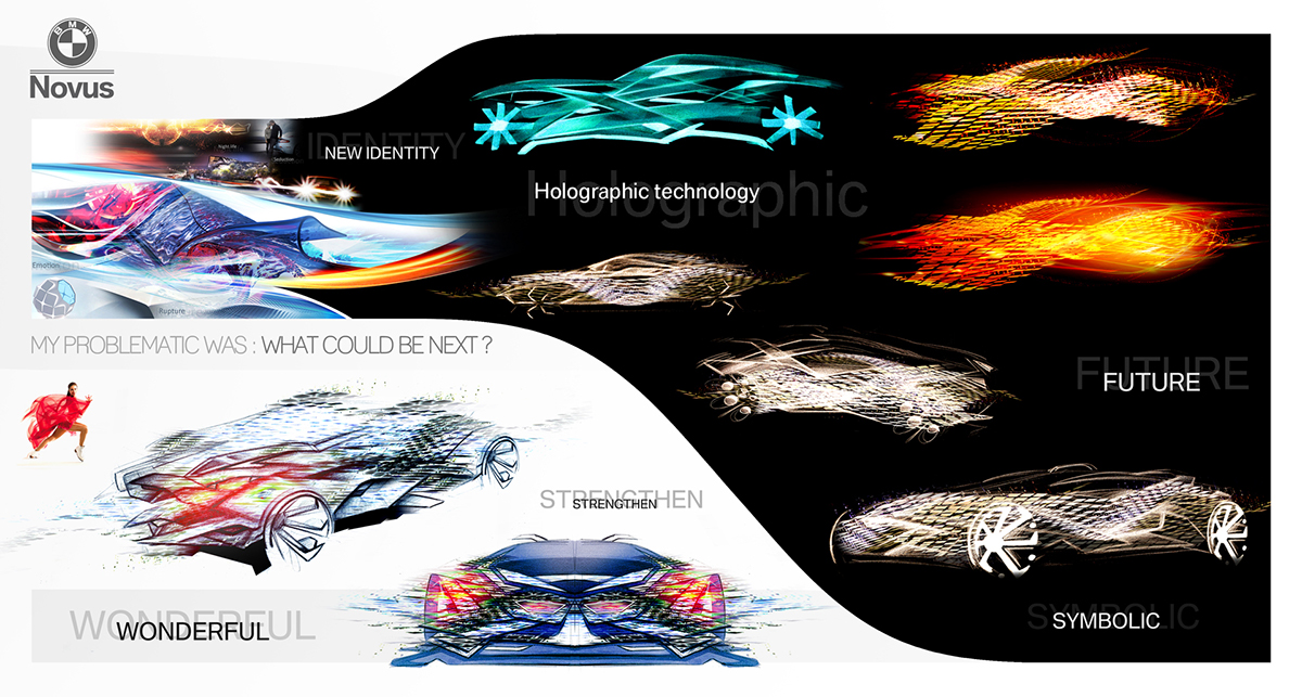 Bmw Novus  Christophe Jourd'hui  holographic degree project BMW