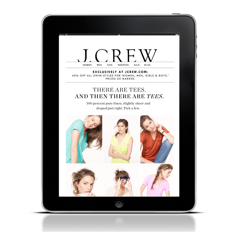 J.Crew  fashion art direction 