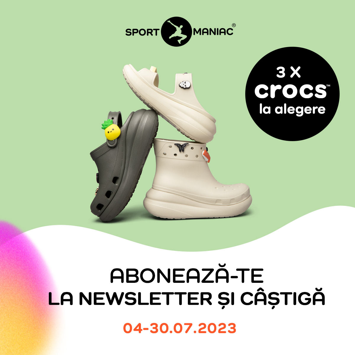 design Socialmedia banner google ads Crocs Shoes sport lifestyle