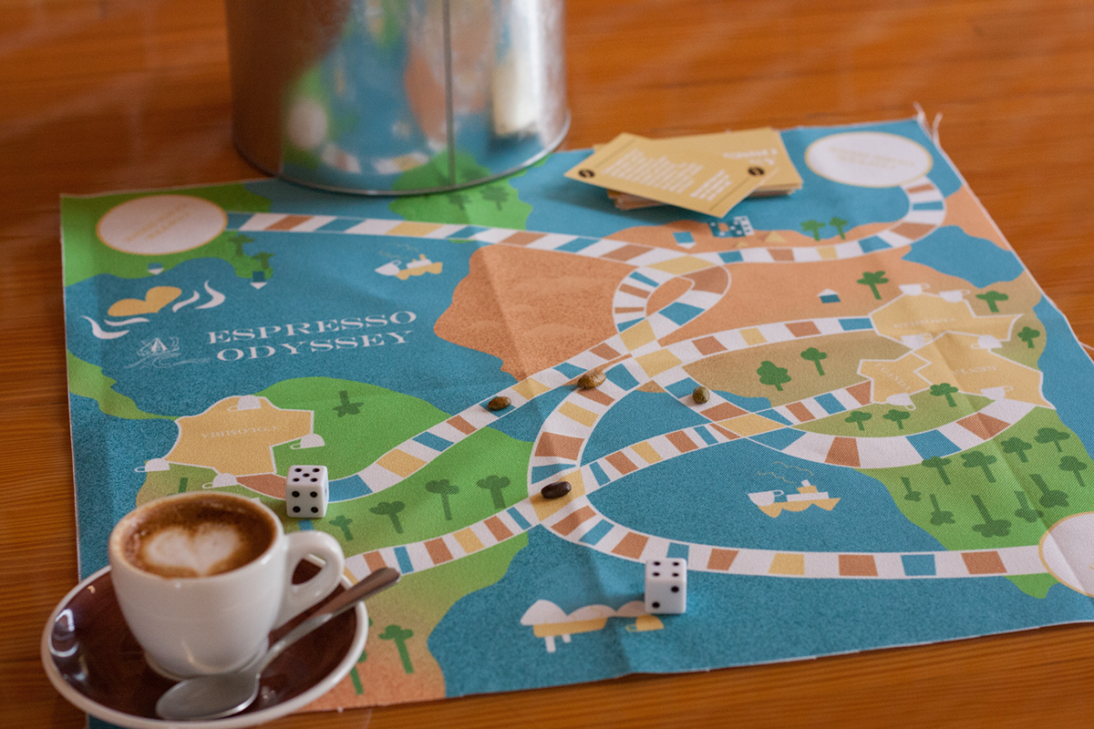 board game game design Coffee culture coffee shop Coffee Culture