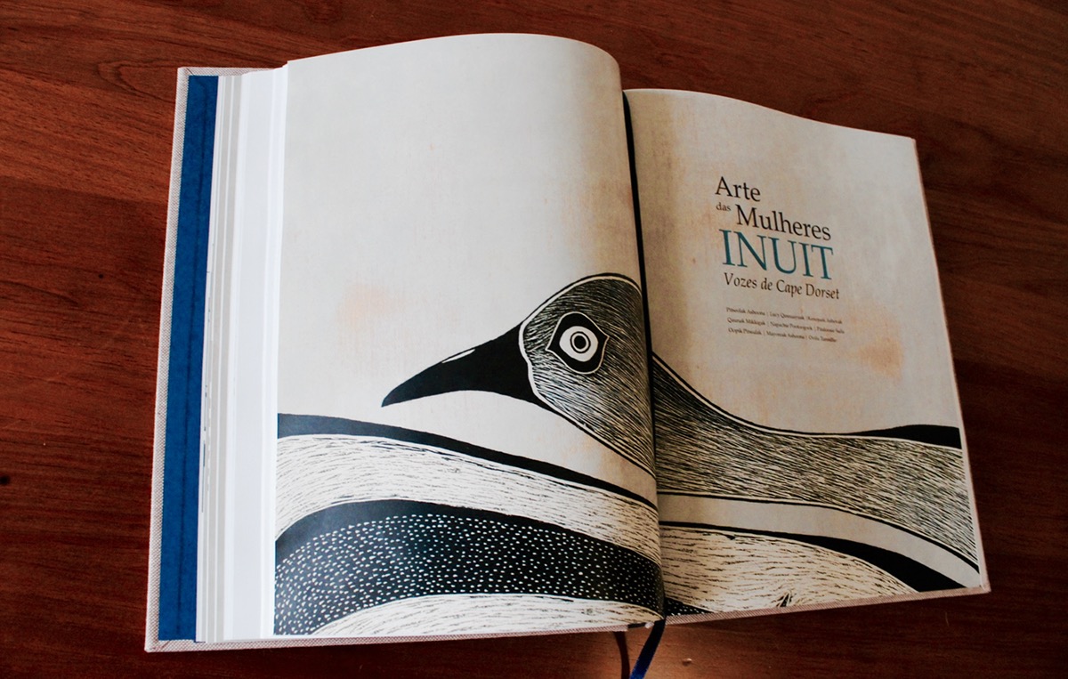 book graphic editorial design VASCO print Inuit woman paper edit design de comunicação Lisbon Livro