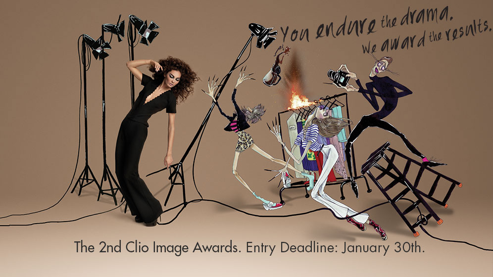 clio award  CLIO IMAGE New York ACHRAF AMIRI illustrashion campaign Gala award WWD new york city Clio Image awards