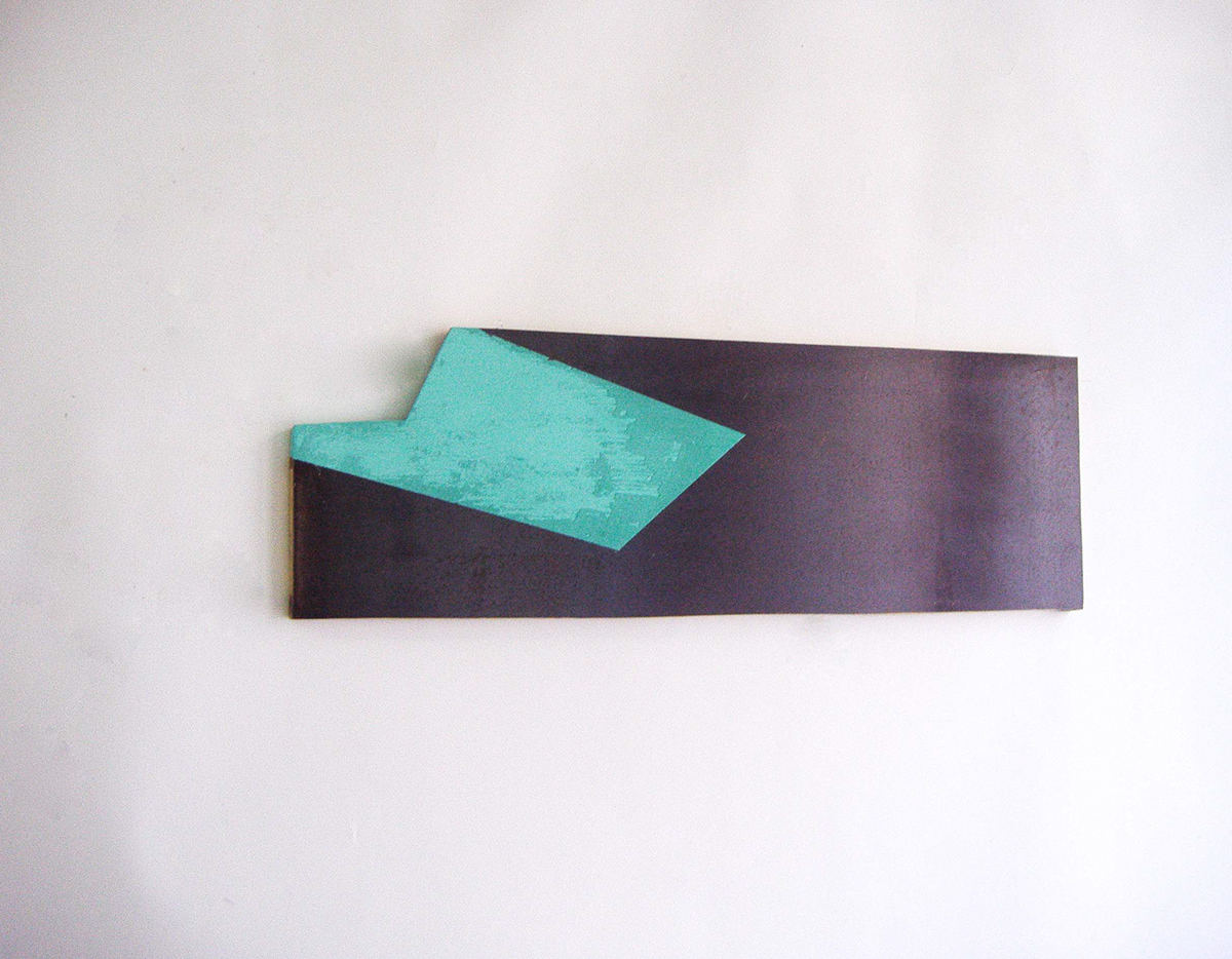 Vanesa Muñoz Molinero escultura sculpture iron abstract blue