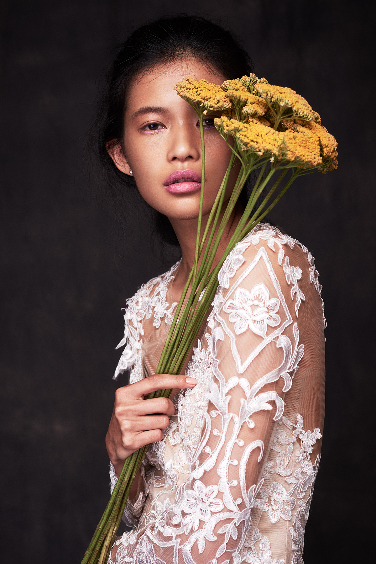 beauty Victorian dresses soft light asian Nikon profoto Paris nyc
