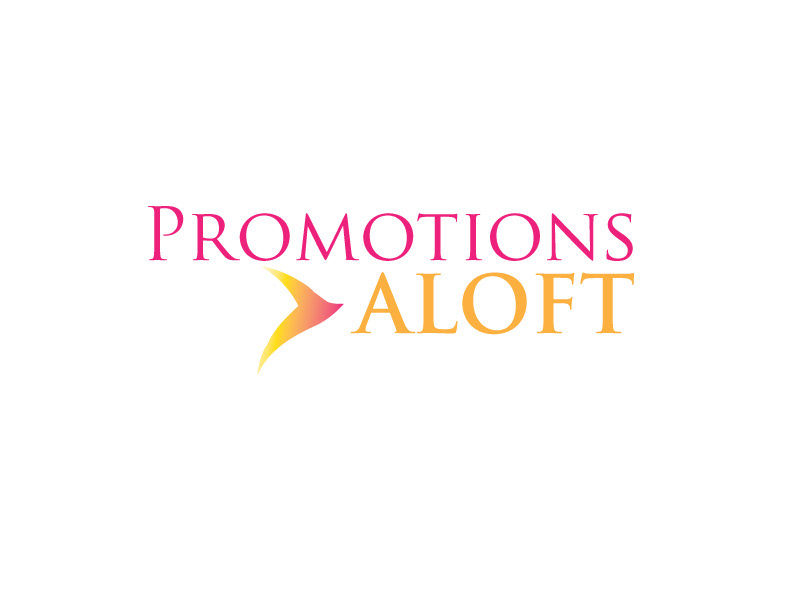 Promotion creative logo bird pink orange