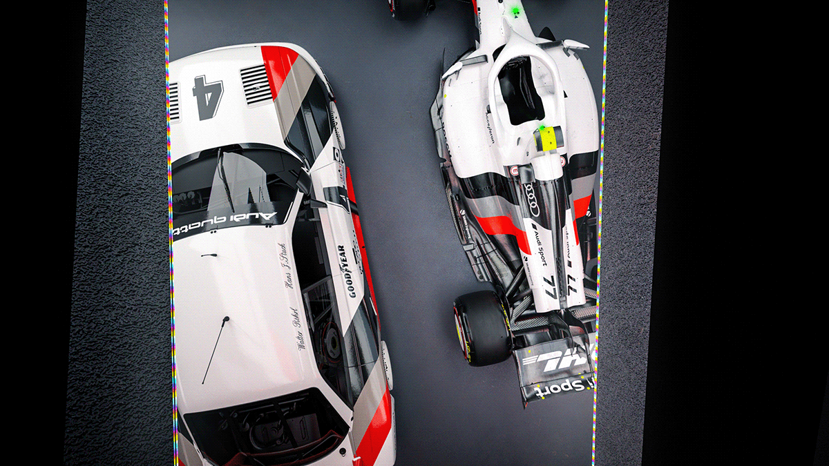 Formula 1 Motorsport Livery concept Render Audi CGI f1