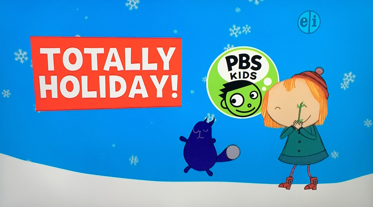 Custom font PBS Kids family friendly
