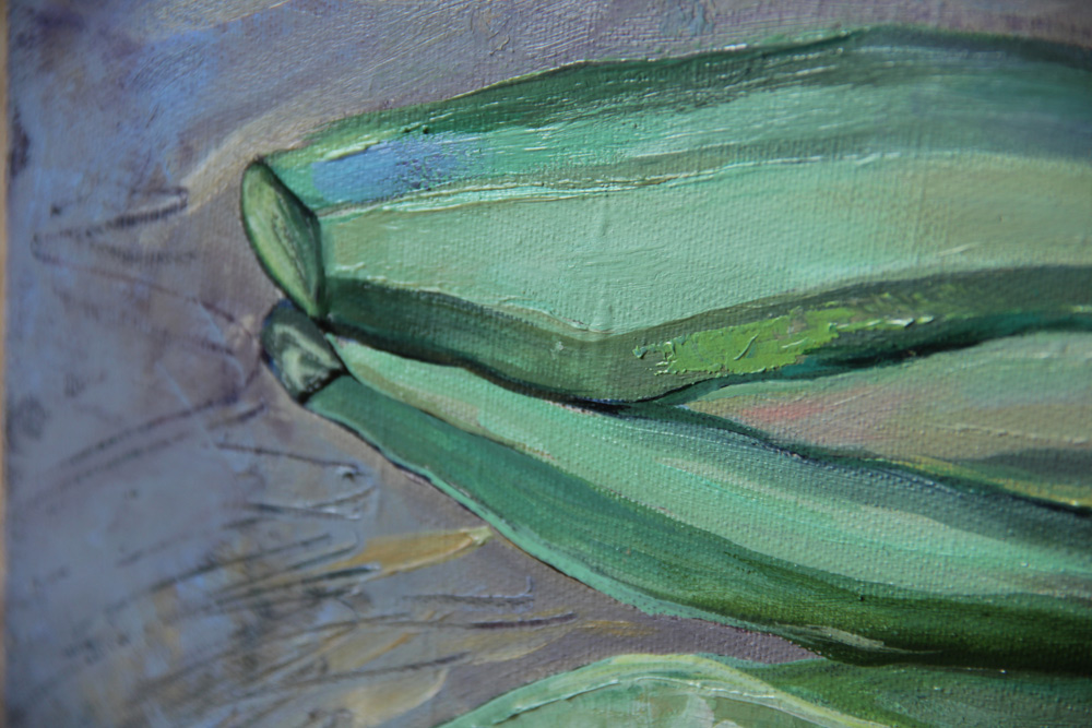 oil canvas oilpainting painting   Flowers mandragora monster color cactus Succulent