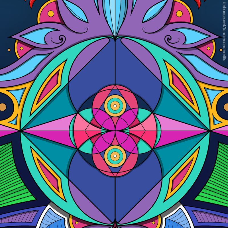 skull pattern triangle symmetrical Colourful  colorful eyes smoke diamond  blue raven bird circles