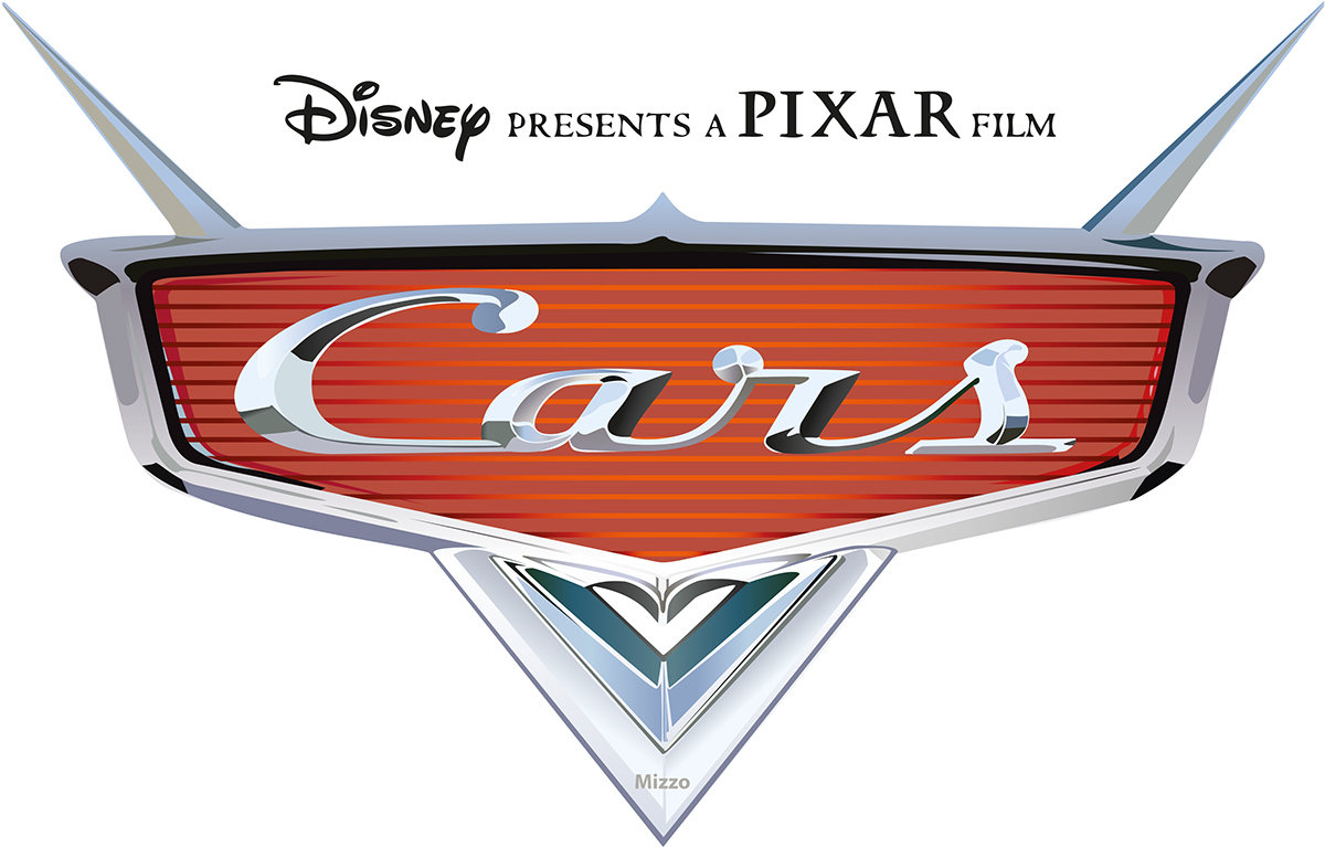 Vector Disney Cars Cartoon Logo reconstruction on Behance