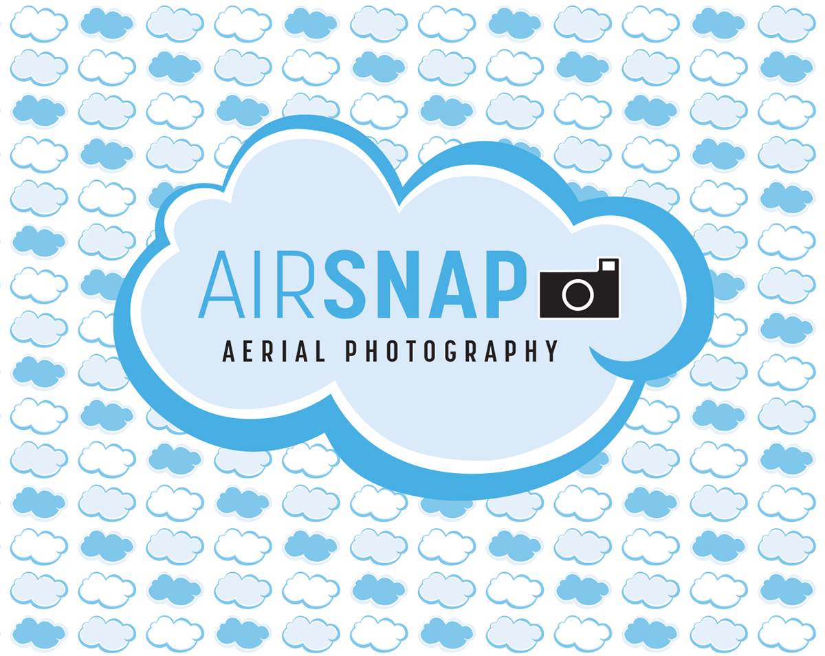 logo design business card identity branding  Logo Design logo mark Aerial Photography pattern