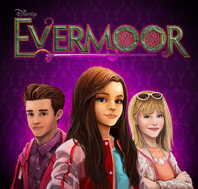 evermoor disney teens portrait Painted puzzle game Character mind orchard tara naomi sequeria