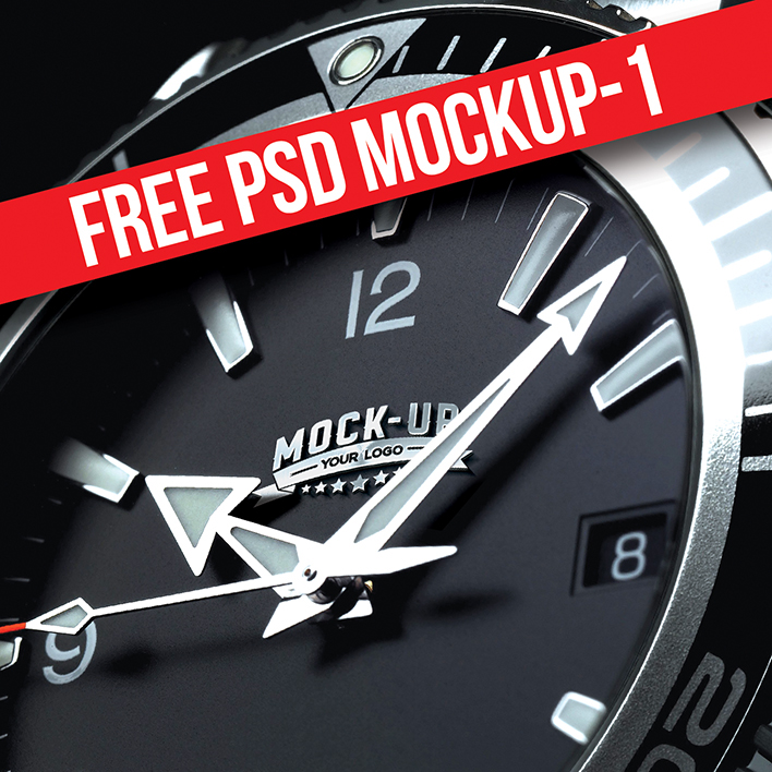 Free Watch Dial Mockup | Psdblast
