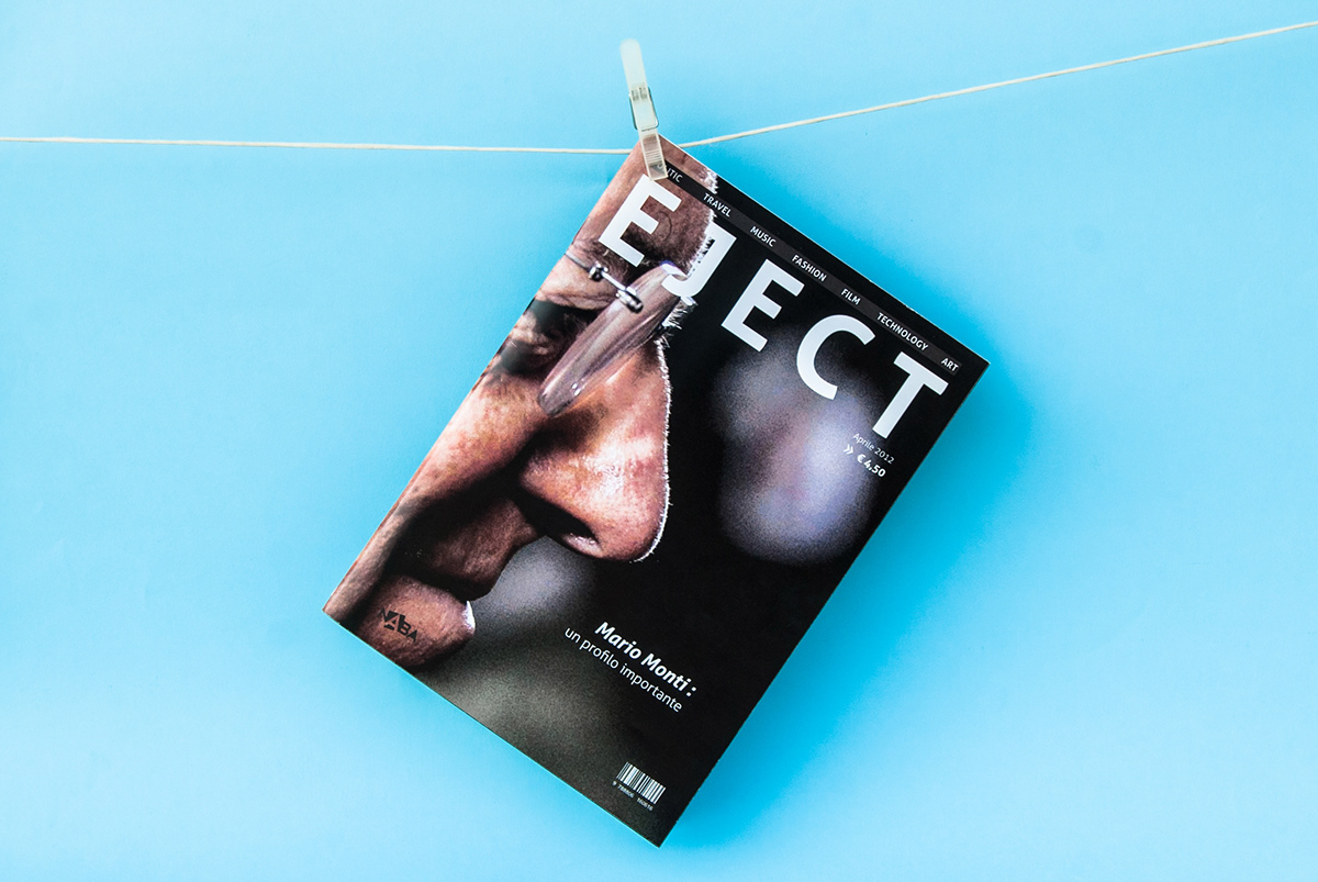 editorial magazine Eject graphic