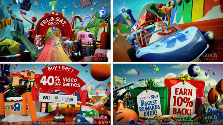LAIKA Scott Denton Likesyrup Toy R US commercial Advertising  3D