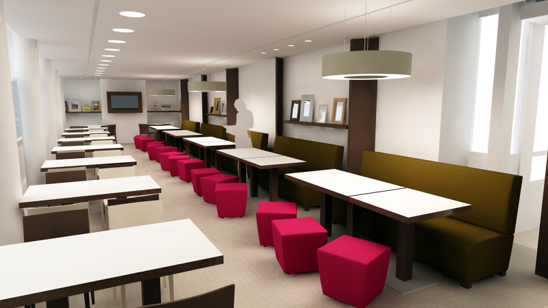 cafeteria Lounge Bar TF1