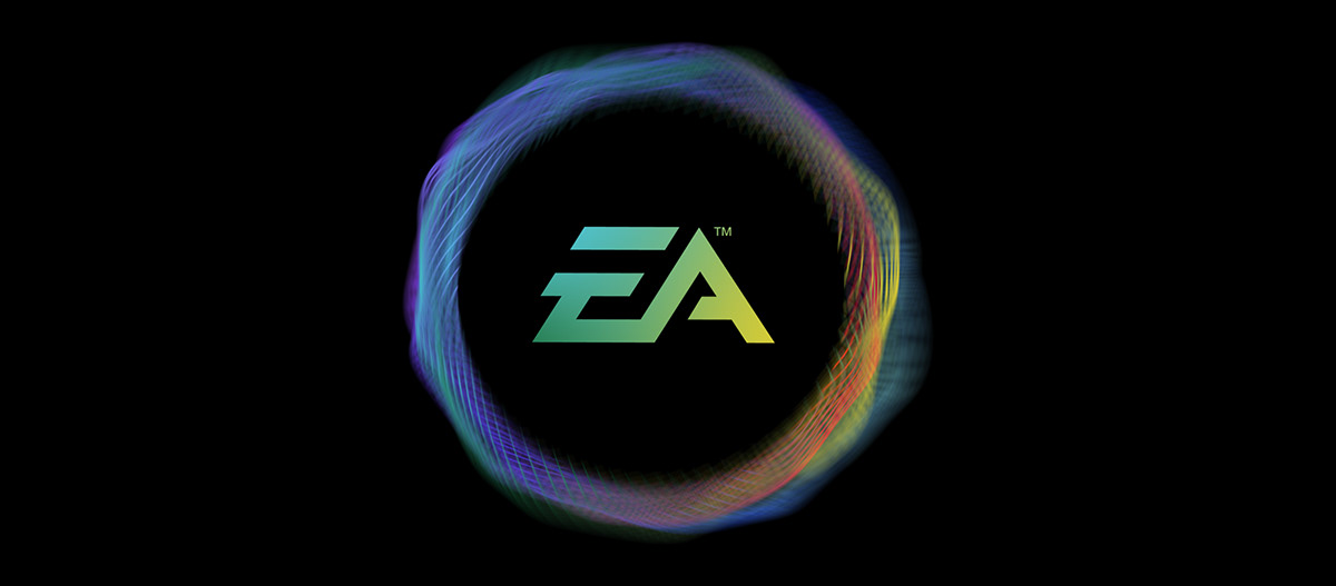 animation  brand identity branding  CGI ea ea games ea romania generative logo visual identity
