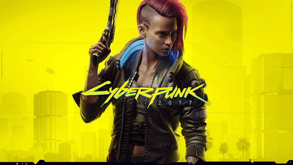 3D CD Projekt RED CGI Character cover Cyberpunk game postproduction yellow