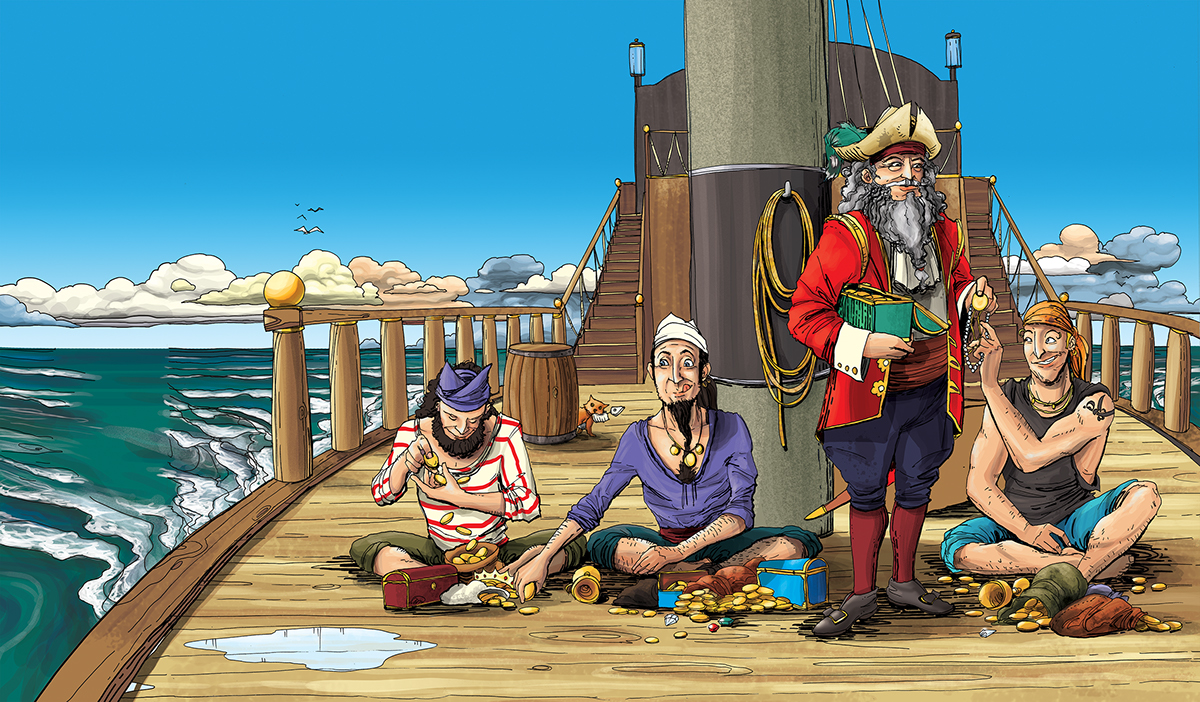 pirati pirates children book pirate sea Ocean ship