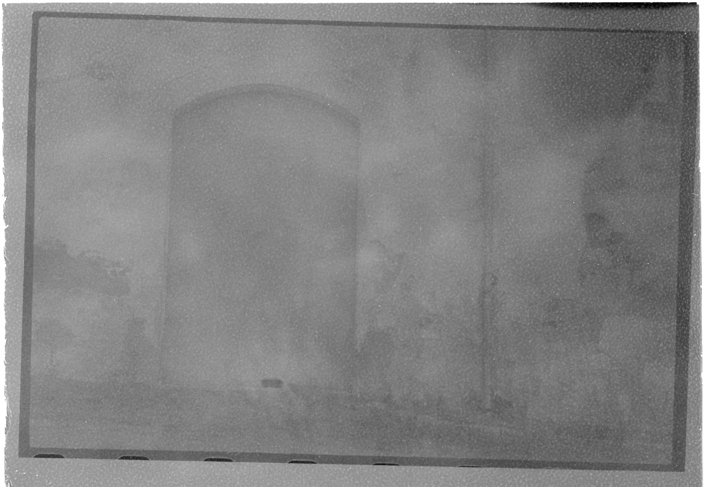 door gate portal Cottage analog photography expired photographic paper bergger pancro400