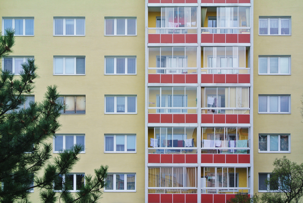 slovakia industrialization urbanization housing socialist housing Europe central europe Prefabrication color panelak czechoslovakia Bratislava kosice poprad Michalovce