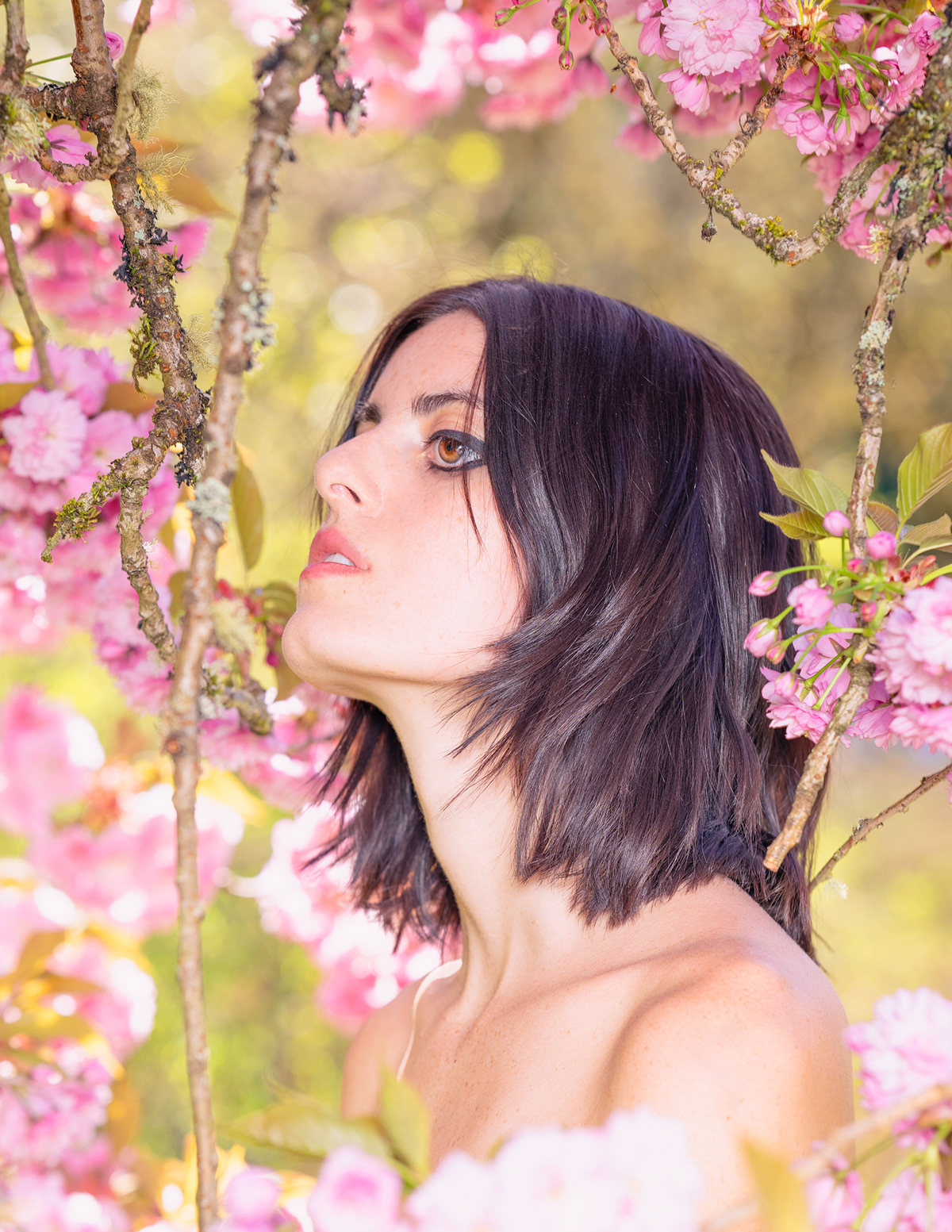 editorial fashion photography model photoshoot styling photography tulips
