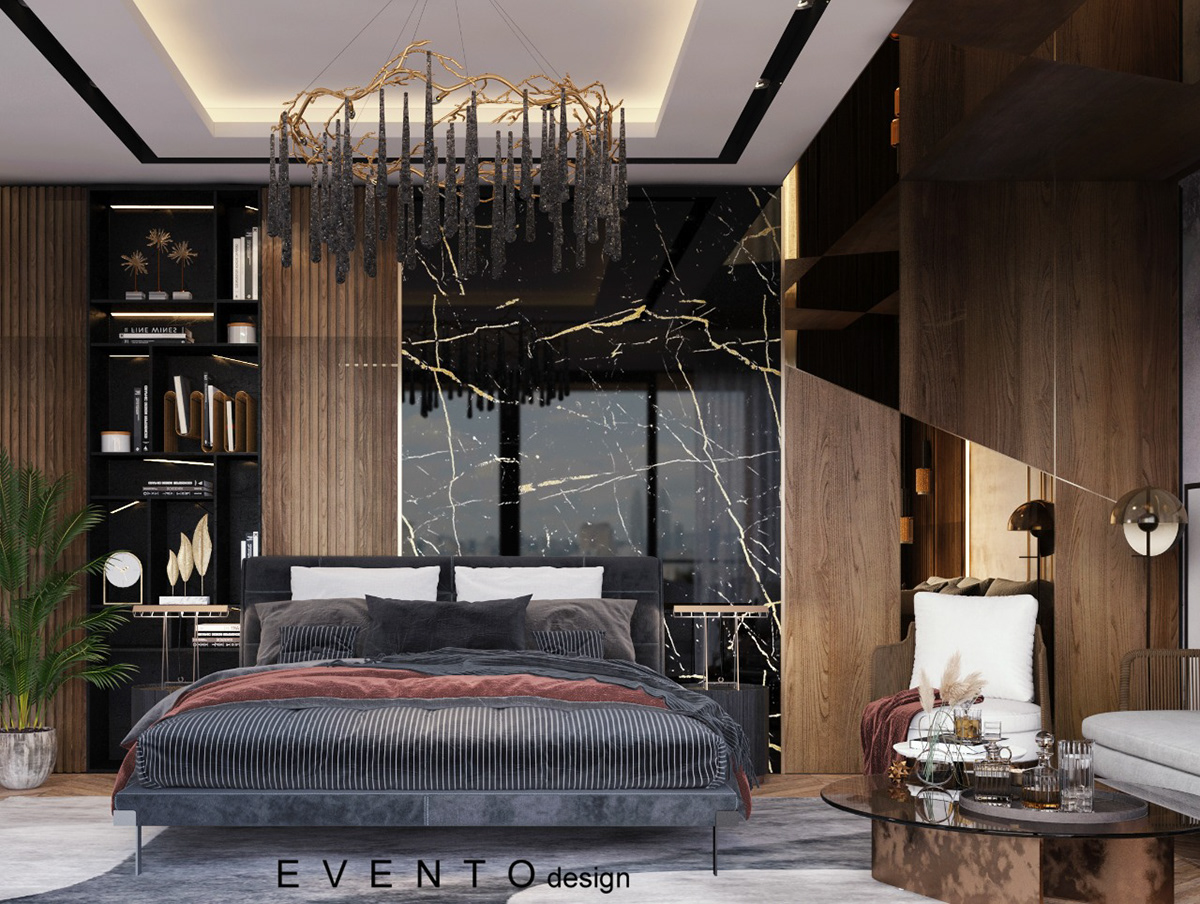 Contemporary Master Room on Behance