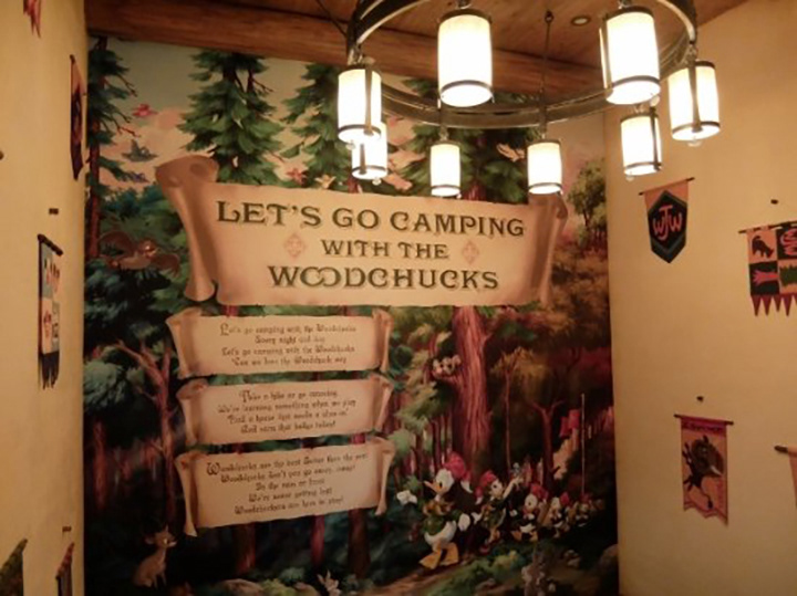 Walt Disney Imagineering ILLUSTRATION  Camp Woodchuck tokyo Disneyland Tokyo Disneyland