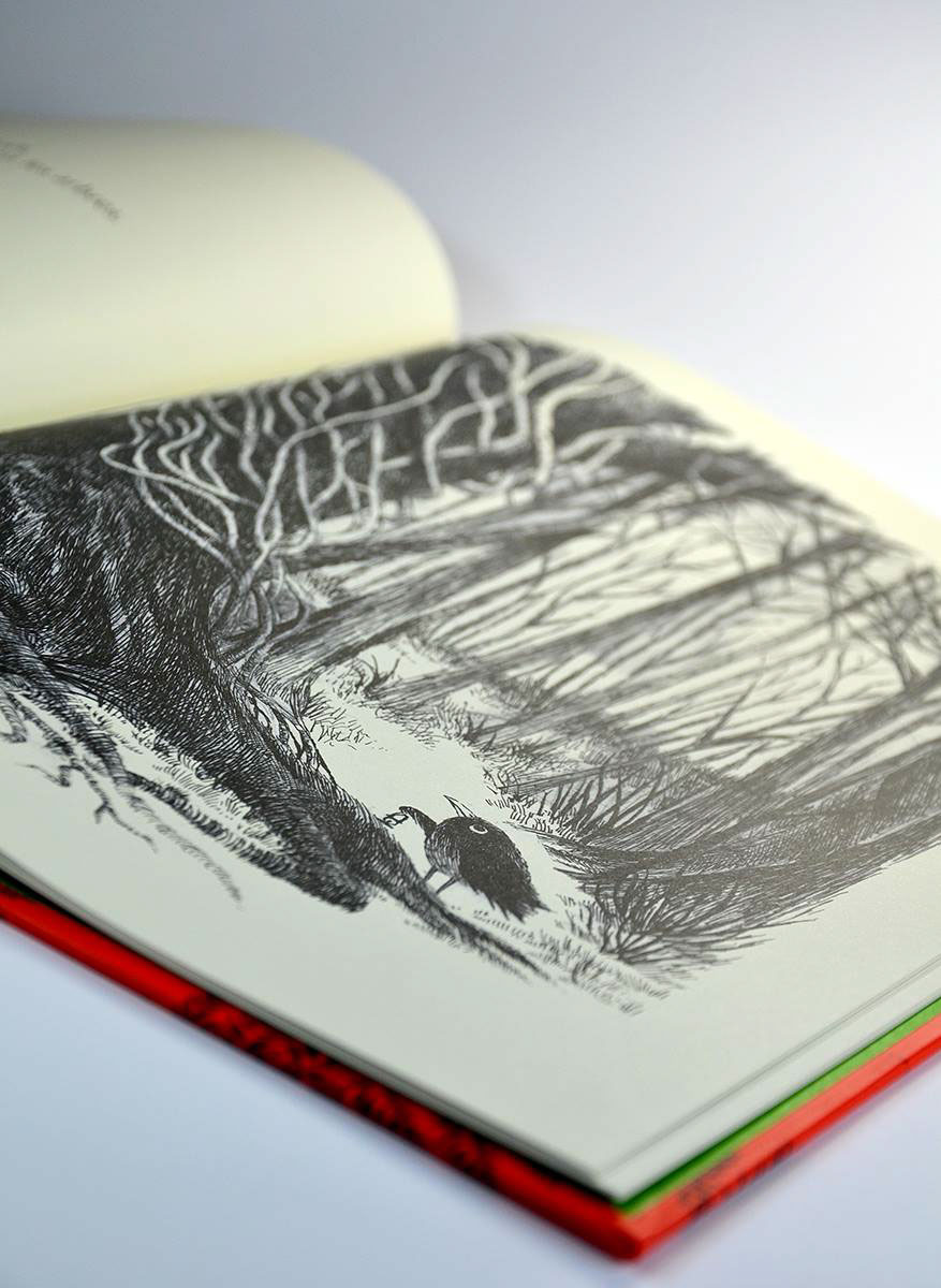 book illustration inking print children's French
