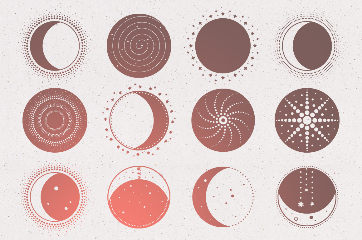 logo templates seamless patterns vector design vector icons textures social media Instagram Stories logos design resources
