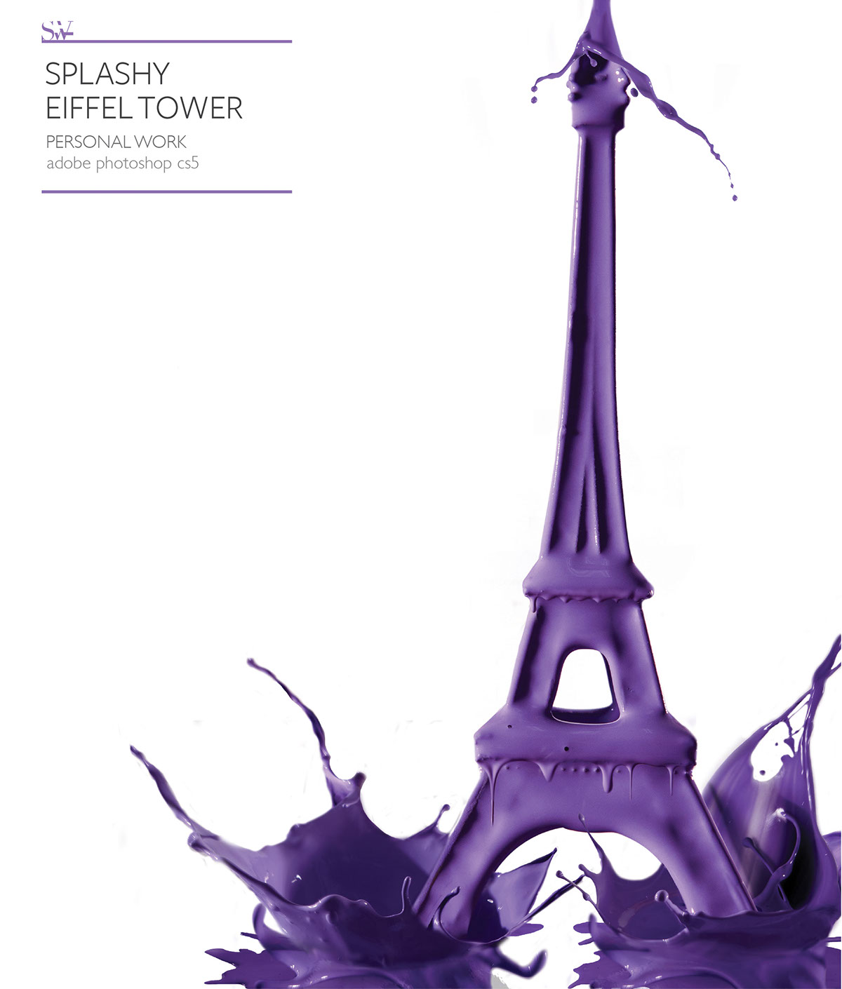 eiffel tower  digital imaging Photo Manipulation  photoshop