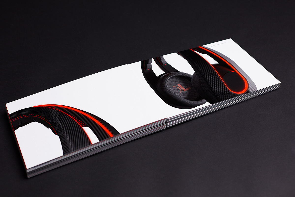 print book industrial design  presentation music headphones ai design product showcase