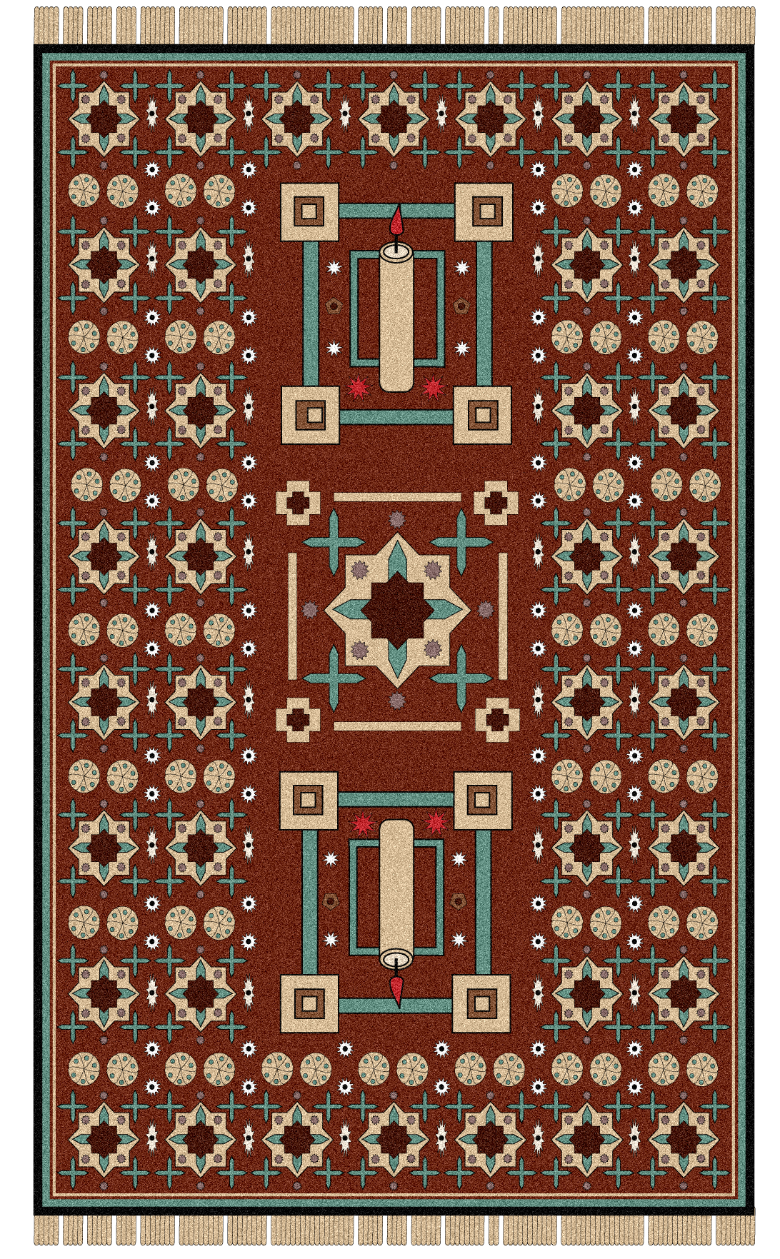 carpet pattern vector ornament pictogrmas symbols Armenia Poetry 