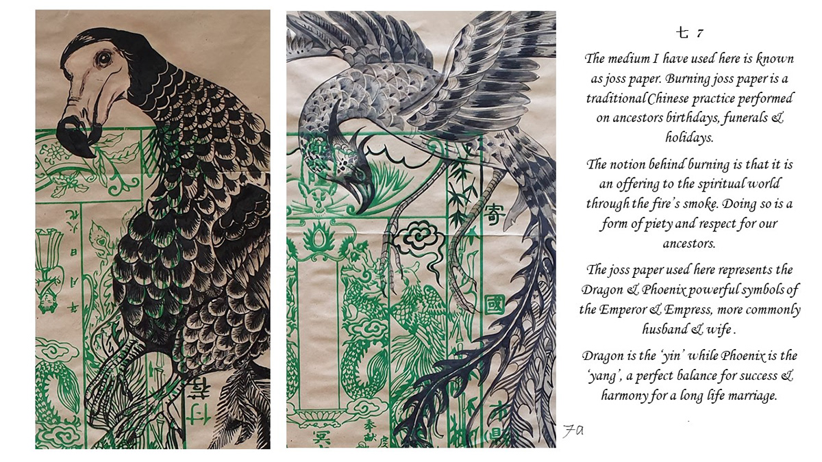 Image may contain: bird, drawing and art