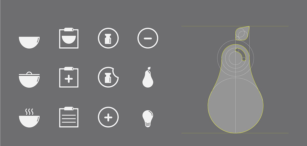  elka orcan diet control  kitchen scale pictograms logo  balance app