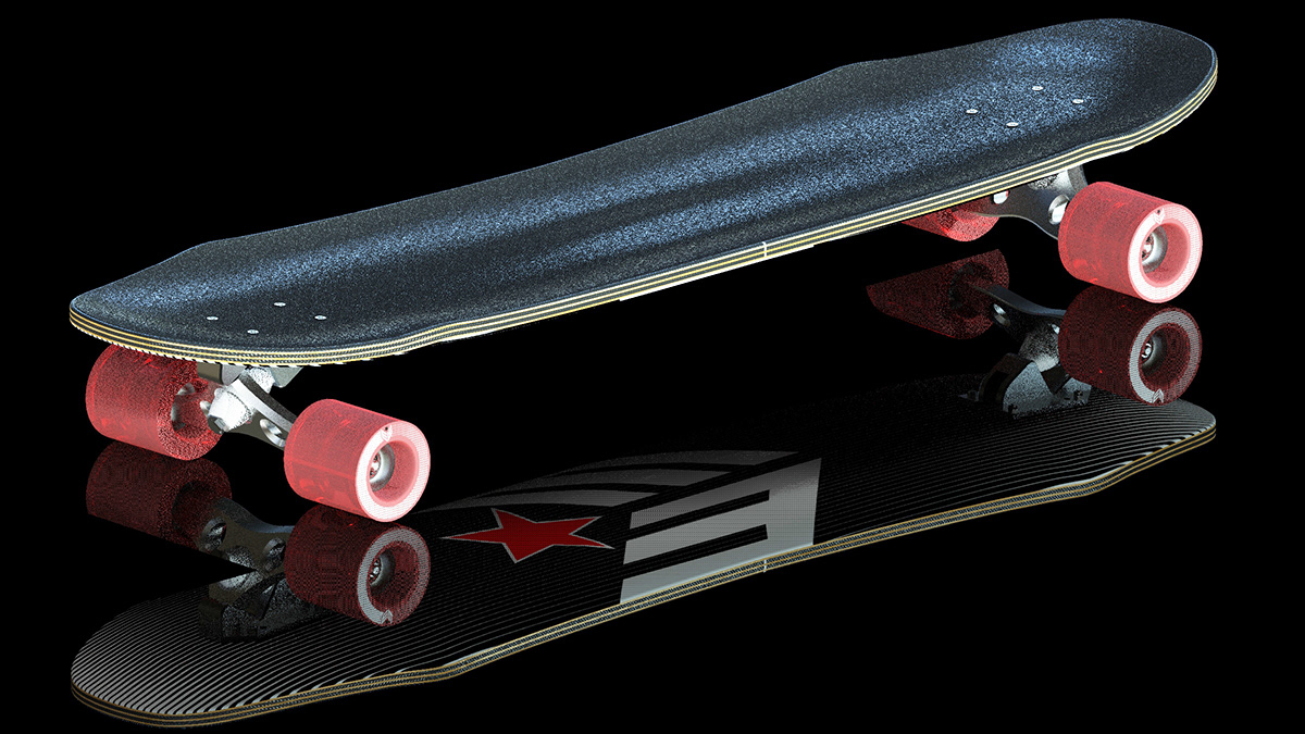 earthwing   nls LONGBOARD skateboard