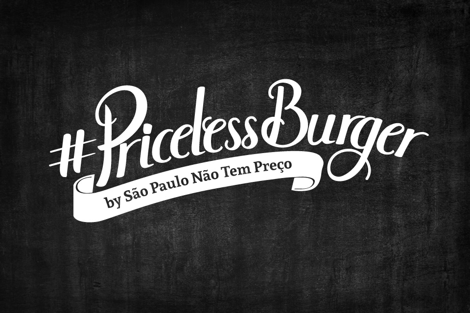 mastercard priceless SNTP menu filipeta table tent burger bacon