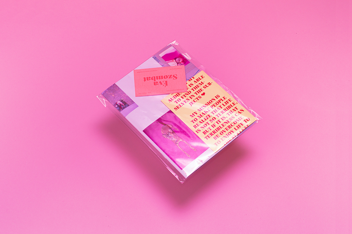 editorial design  evaszombat package package design  Packaging pink saturdayissue
